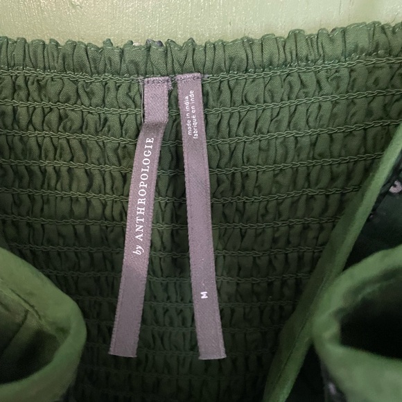 Anthropologie Green Dress - Picture 6 of 8